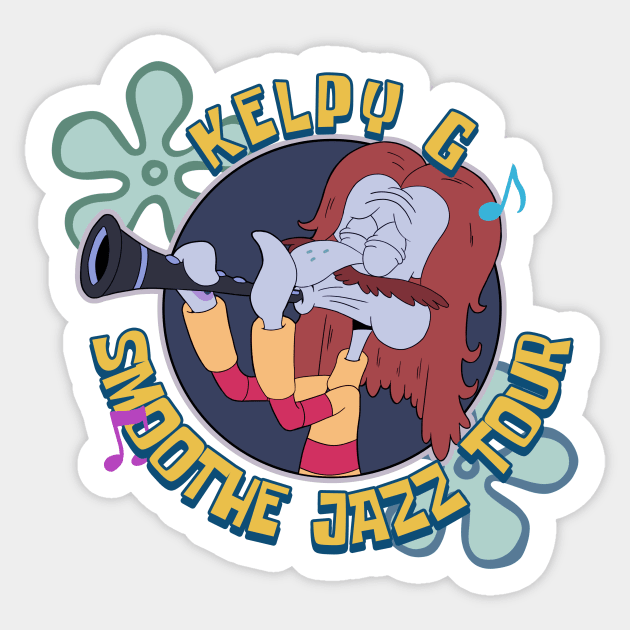 Kelpy G Smoothe Jazz Tour Sticker by marchofvenus